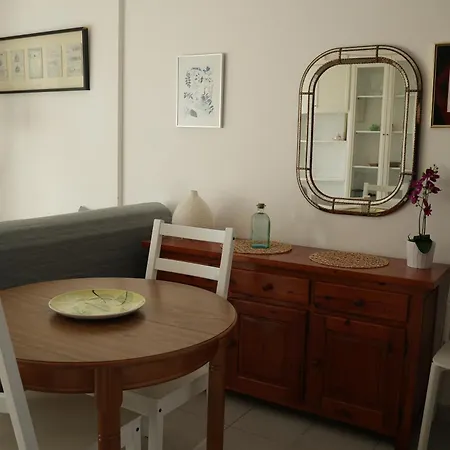 Quiet In Fenals With Balcony, Pool And Workspace For Medium-term *
